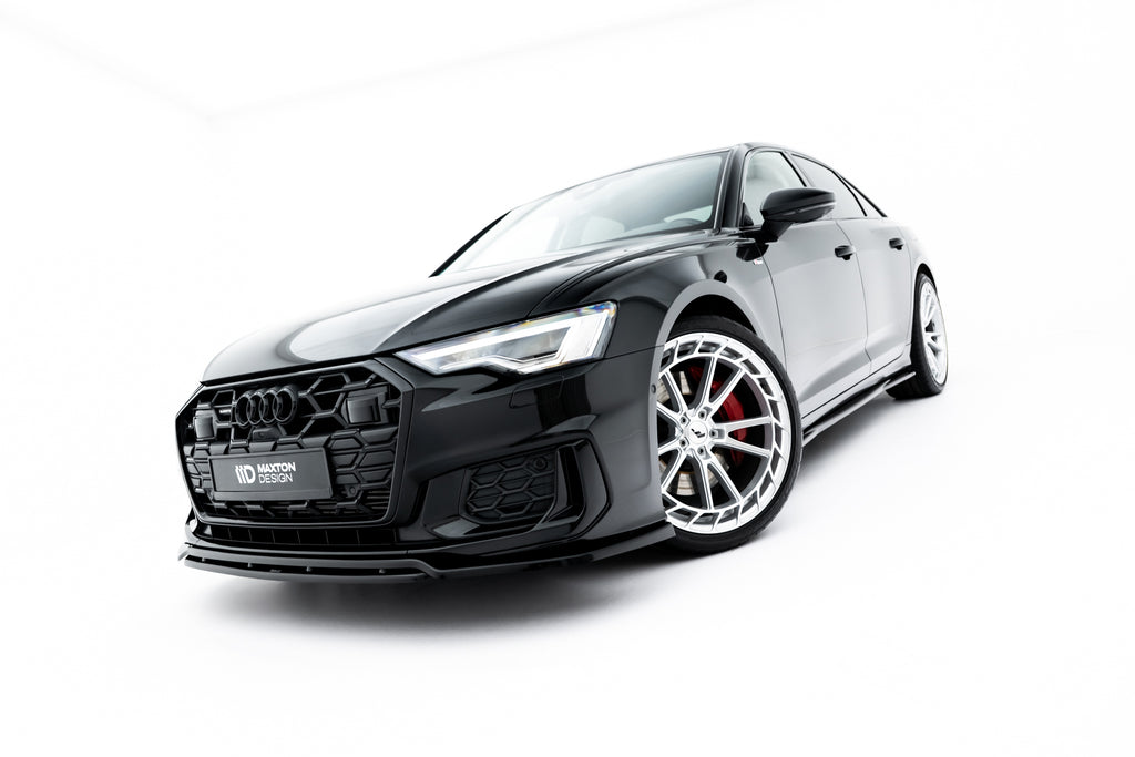 Set di Splitter Audi A6 Berlina C8 S-Line — vista dall'alto