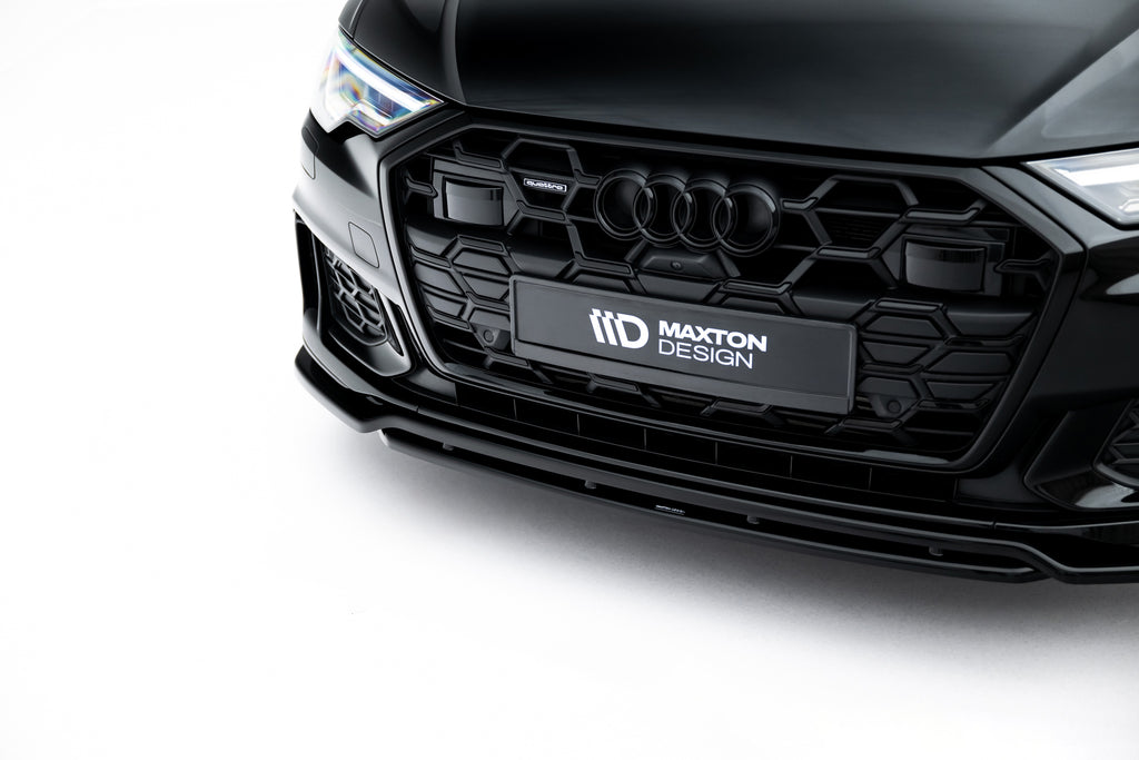 Set di Splitter Audi A6 Berlina C8 S-Line — dettaglio del fissaggio