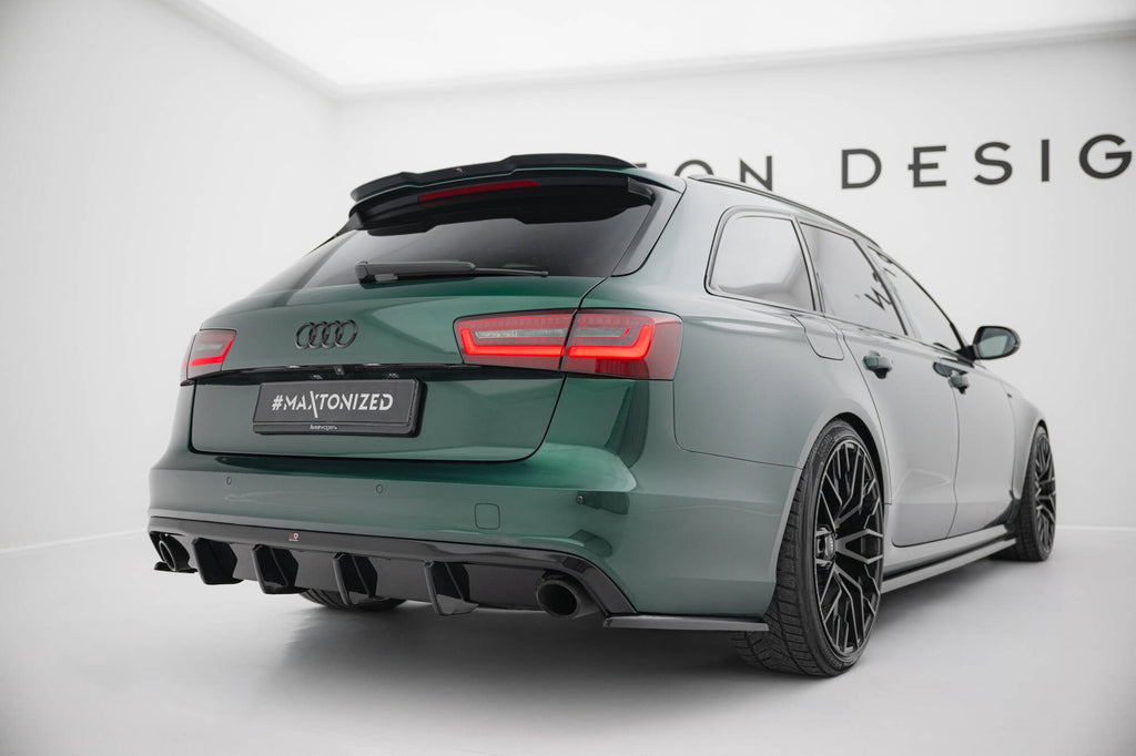 Set di Splitter Audi A6 Station Wagon C7 S-Line — vista posteriore