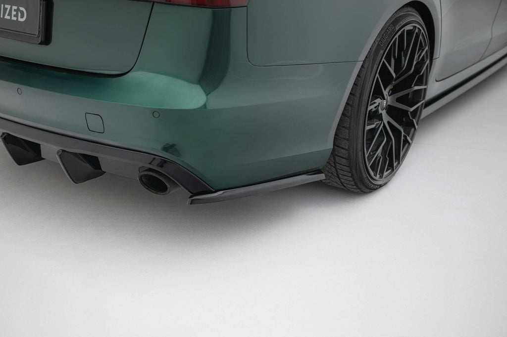 Set di Splitter Audi A6 Station Wagon C7 S-Line — dettaglio del fissaggio