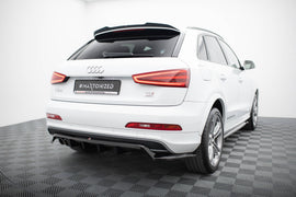 Set di Splitter Audi Q3 8U S-Line — dettaglio del profilo