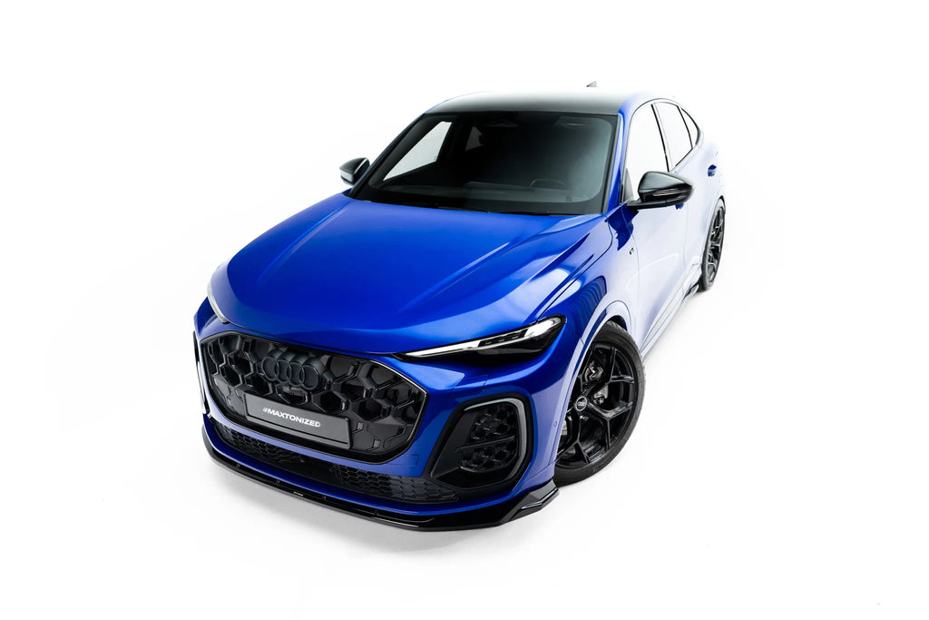 Set di Splitter Audi Q5 S-Line Sportback Mk3 — dettaglio della superficie