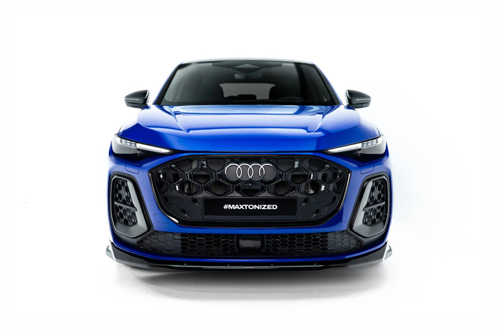 Set di Splitter Audi Q5 S-Line Sportback Mk3 — vista angolata