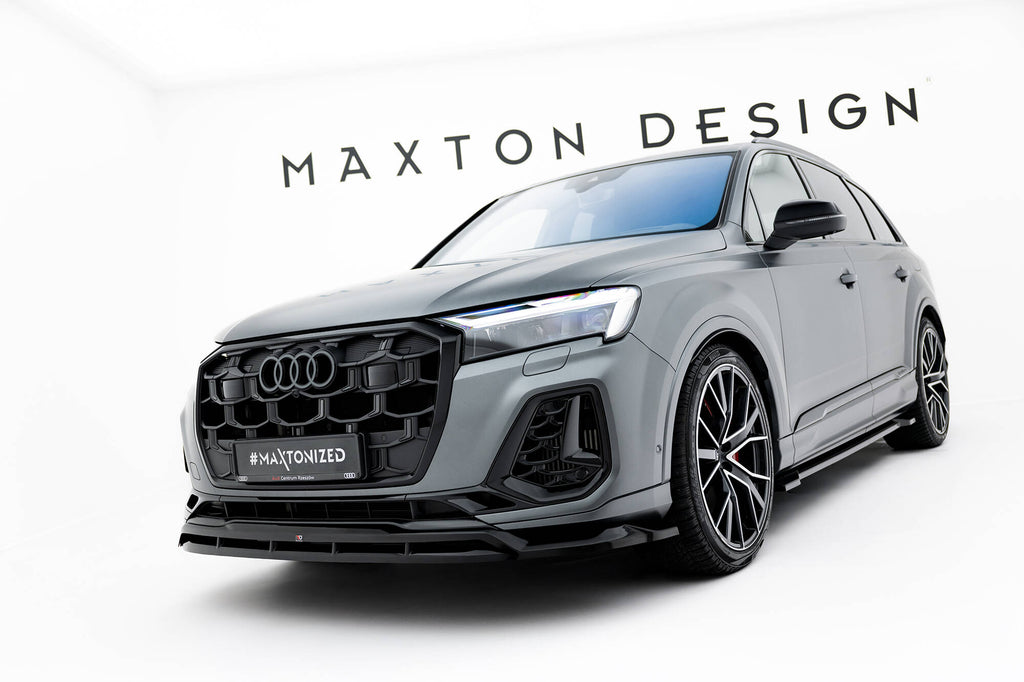 Set di Splitter Audi Q7 S-Line Mk2 Facelift 2 — vista laterale