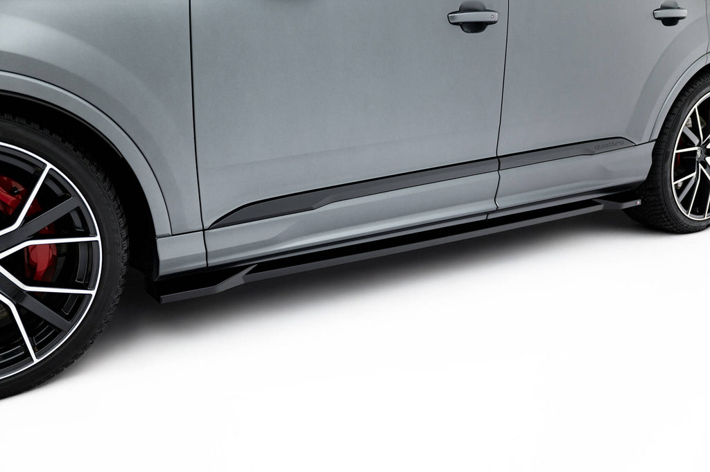Set di Splitter Audi Q7 S-Line Mk2 Facelift 2 — dettaglio del fissaggio