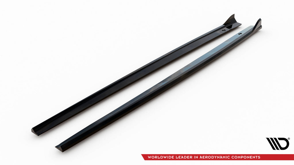 Set di Splitter Audi RS3 Berlina 8V Facelift — dettaglio del profilo