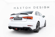 Carica l'immagine nel visualizzatore di Gallery, Set di Splitter Audi RS3 Berlina 8V Facelift — vista angolata