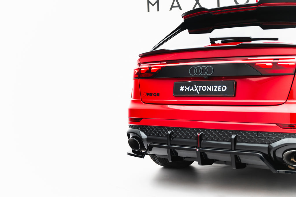 Set di Splitter Audi RSQ8 Mk1 Facelift — vista d'insieme