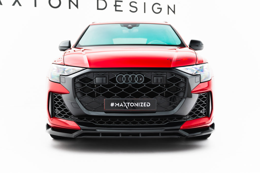 Set di Splitter Audi RSQ8 Mk1 Facelift — dettaglio del fissaggio