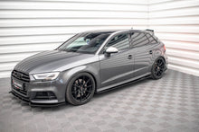 Load image into Gallery viewer, Set di Splitter Audi S3 Sportback 8V Facelift — vista dall'alto