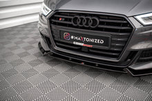 Load image into Gallery viewer, Set di Splitter Audi S3 Sportback 8V Facelift — dettaglio del profilo