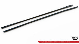 Set di Splitter Audi S8 D5 Facelift — dettaglio del profilo