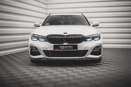 Set di Splitter Maxton Design compatibile con BMW Serie 3 Station Wagon G21 M-Pack — vista d'insieme