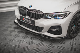Set di Splitter Maxton Design compatibile con BMW Serie 3 Station Wagon G21 M-Pack — dettaglio del profilo