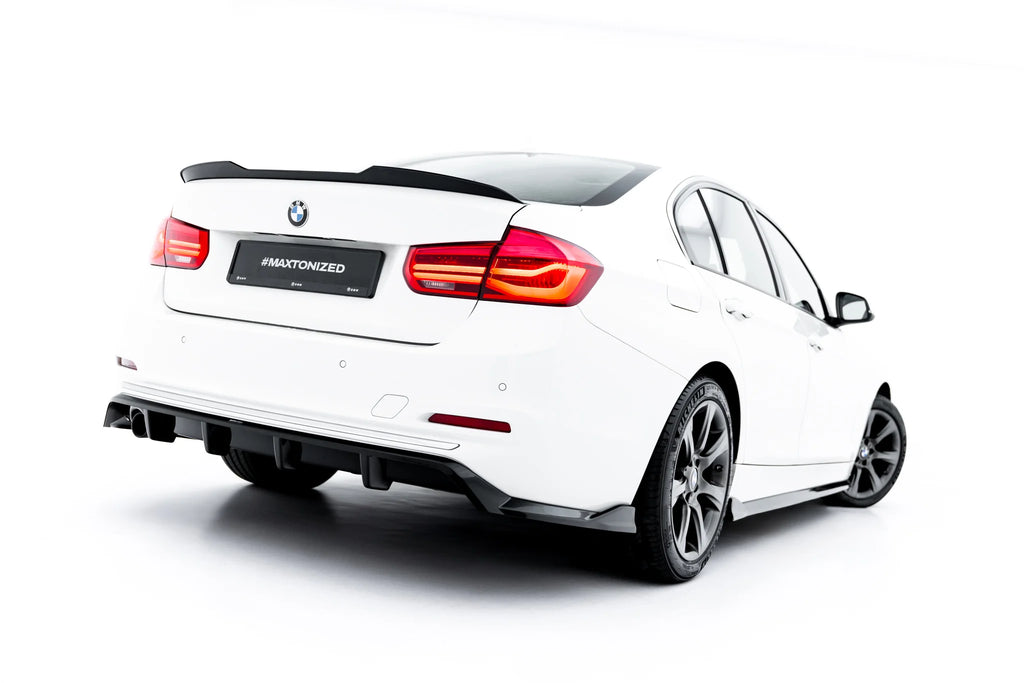 Set di Splitter BMW Serie 3 Berlina F30 Sportline — particolare della finitura