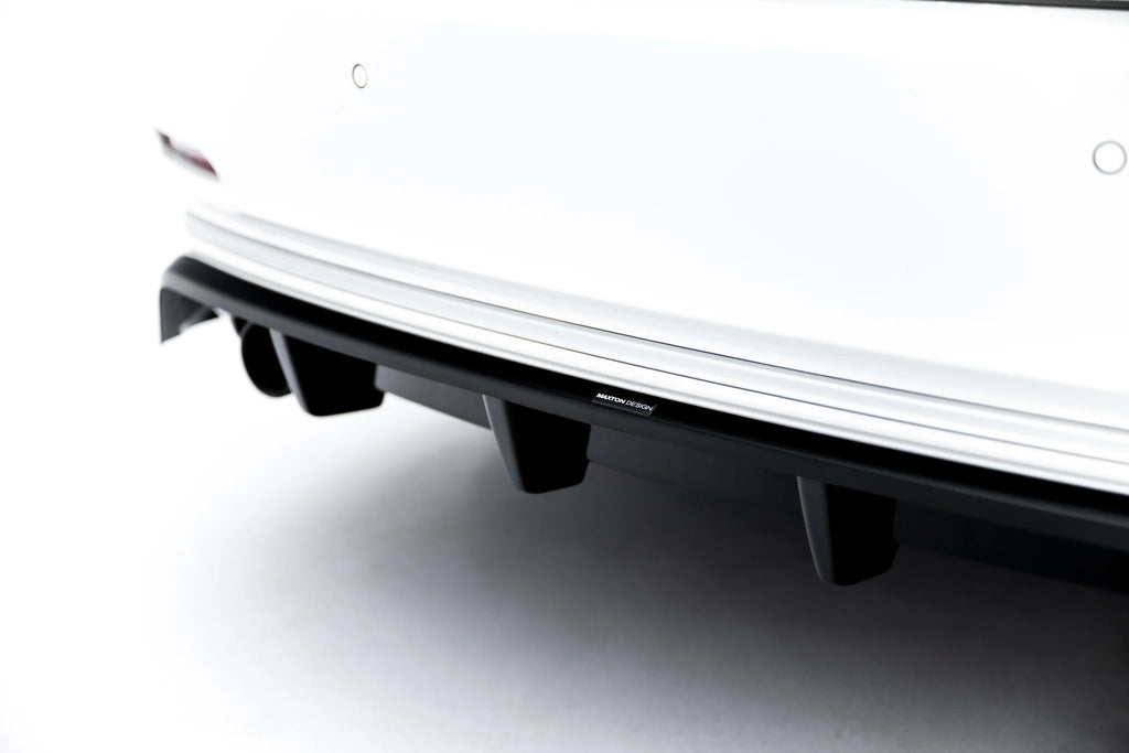 Set di Splitter BMW Serie 3 Berlina F30 Sportline — vista angolata