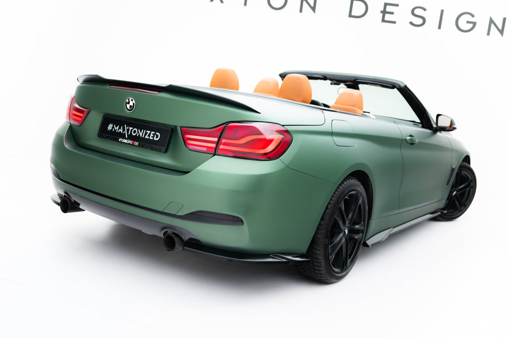 Set di Splitter BMW Serie 4 Cabrio F33 — vista frontale
