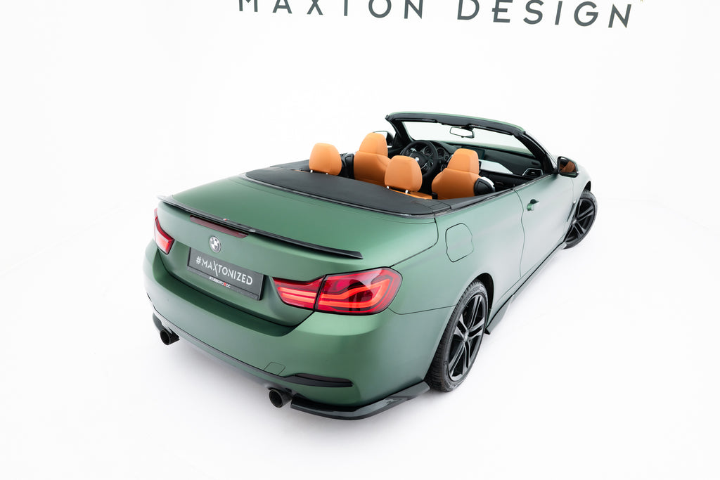 Set di Splitter BMW Serie 4 Cabrio F33 — dettaglio della superficie