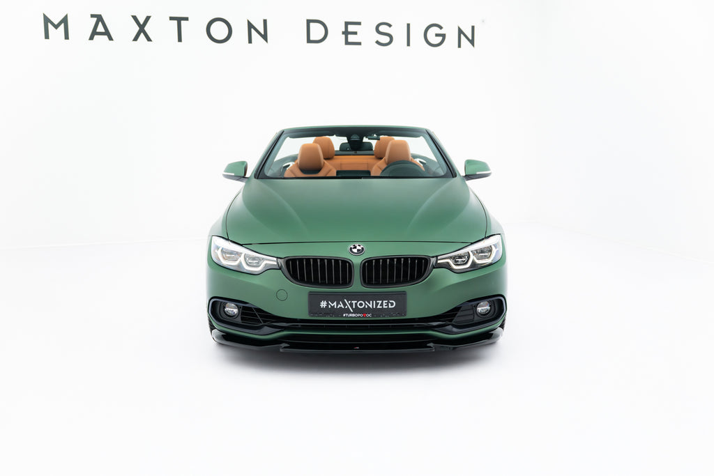 Set di Splitter BMW Serie 4 Cabrio F33 — vista dall'alto