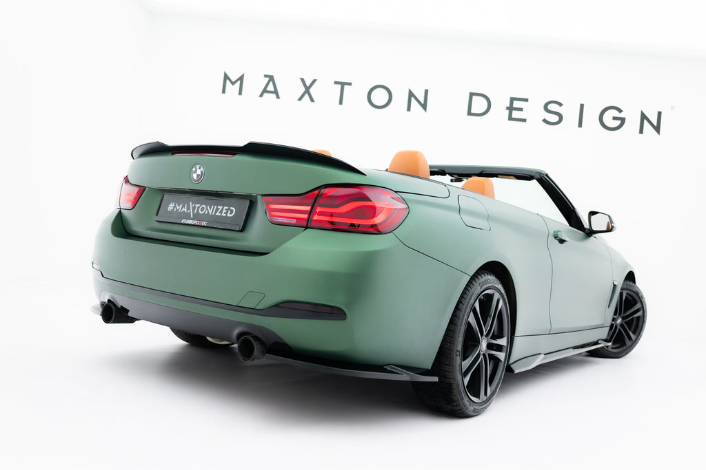 Set di Splitter BMW Serie 4 Cabrio F33 — vista laterale