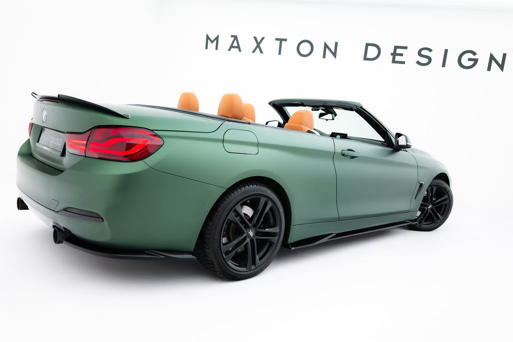 Set di Splitter BMW Serie 4 Cabrio F33 — vista posteriore