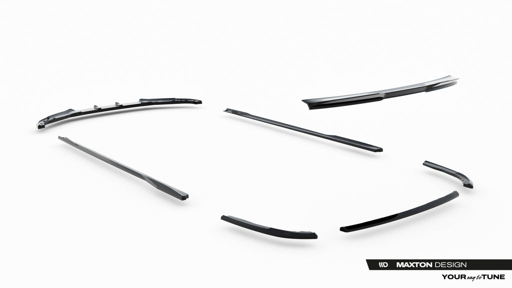 Set di Splitter BMW Serie 4 G22 — dettaglio del profilo