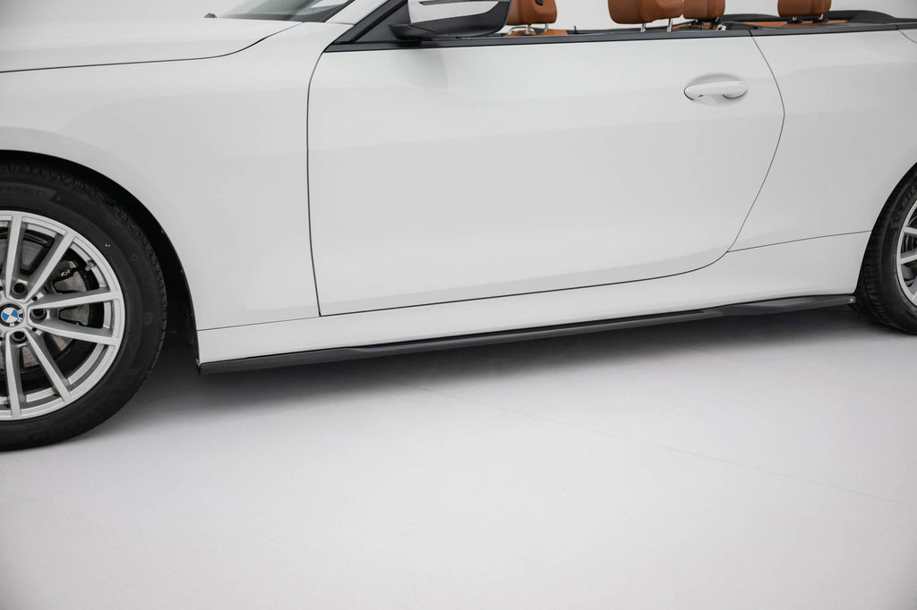 Set di Splitter BMW Serie 4 G22 — particolare della finitura