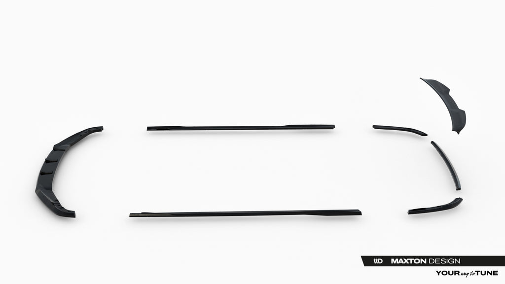 Set di Splitter BMW Serie 4 G22 — particolare del bordo