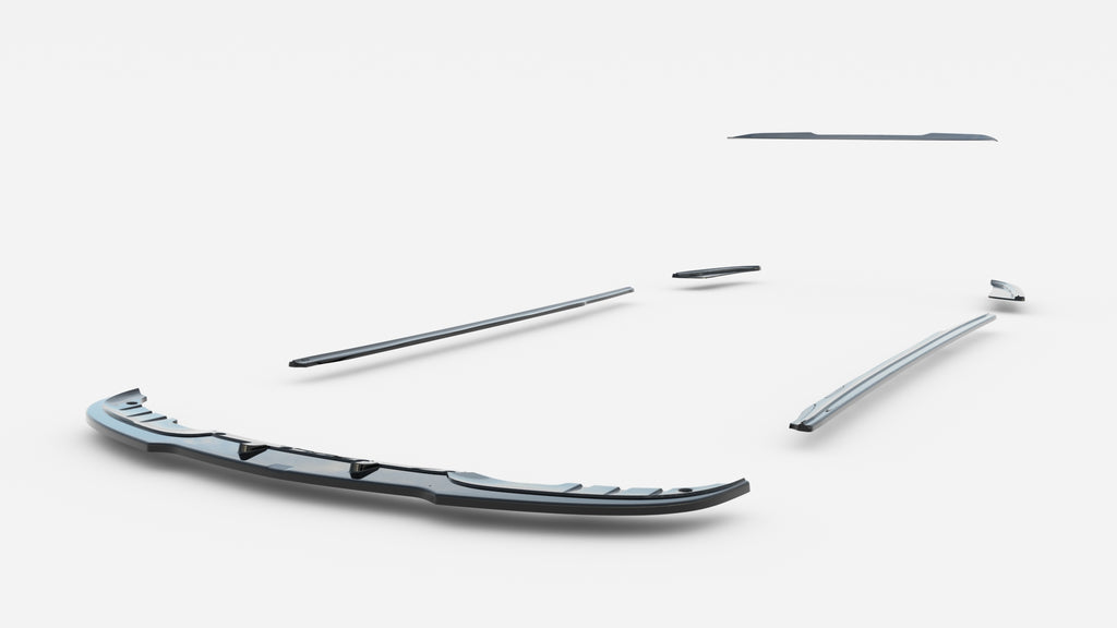 Set di Splitter BMW Serie 5 GT F07 — vista frontale