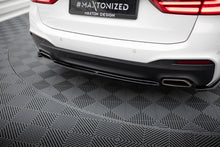 Carica l'immagine nel visualizzatore di Gallery, Set di Splitter BMW Serie 5 Berlina G30 M-Pack — vista frontale