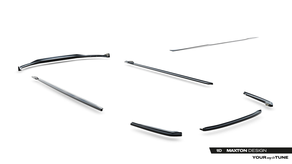 Set di Splitter BMW Serie 5 Berlina G30 M-Pack — vista laterale