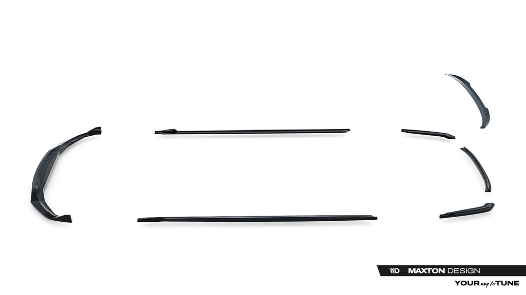 Set di Splitter BMW Serie 5 Berlina G30 M-Pack — particolare del bordo