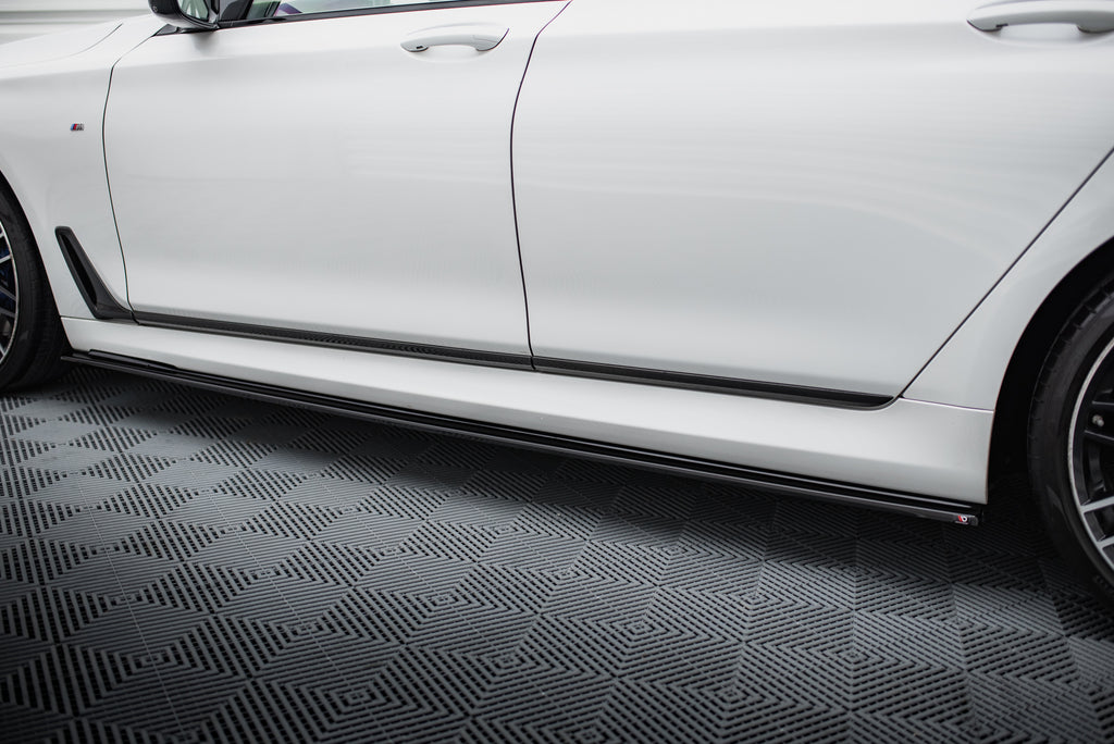 Set di Splitter BMW Serie 7 G11 M-Pack — vista dall'alto