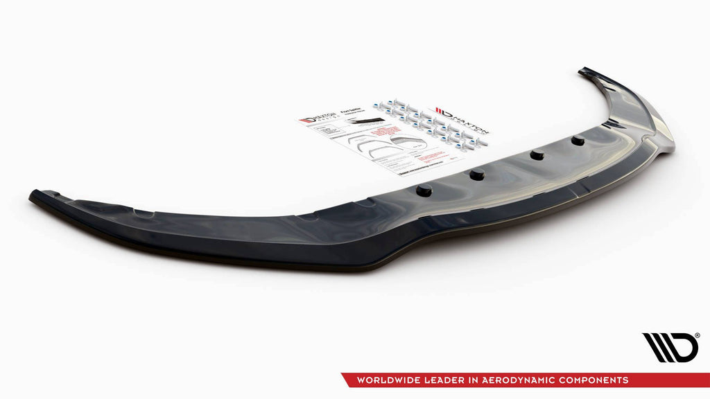Set di Splitter BMW Serie 7 G11 M-Pack — montato sulla vettura