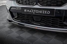 Set di Splitter Maxton Design compatibile con BMW Serie 3 M340i Berlina G20 Facelift — dettaglio del profilo