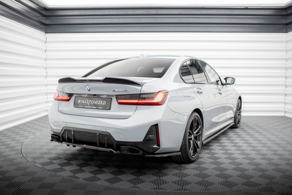 Set di Splitter BMW Serie 3 M340i Berlina G20 Facelift — vista posteriore