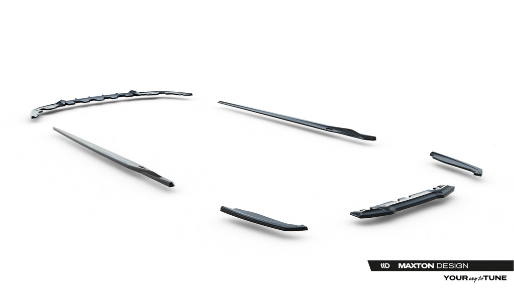 Set di Splitter BMW Serie M8 F93 — vista laterale