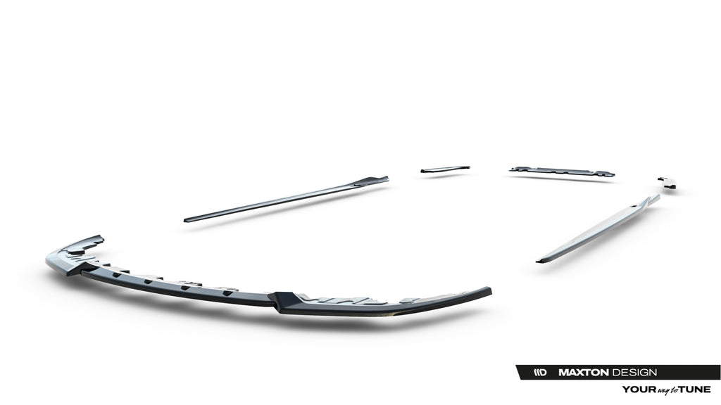 Set di Splitter BMW Serie M8 F93 — particolare della finitura