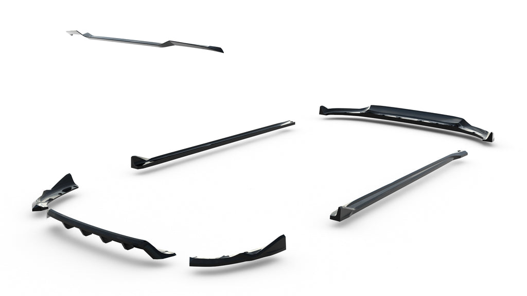 Set di Splitter V.2 BMW X3 G01 — vista d'insieme