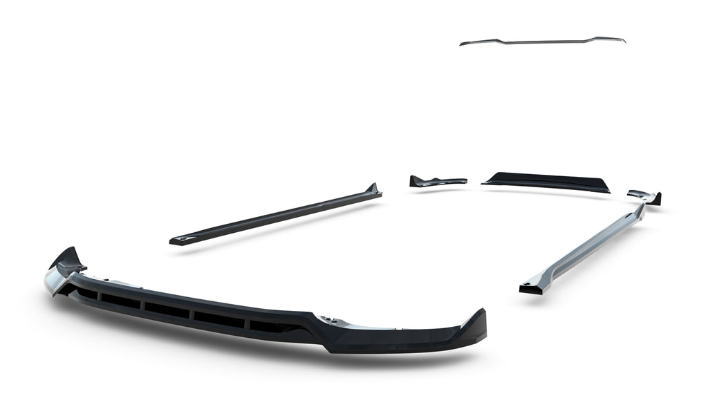 Set di Splitter V.2 BMW X3 G01 — dettaglio del profilo