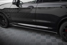 Load image into Gallery viewer, Set di Splitter BMW X3 M F97 Facelift — vista angolata