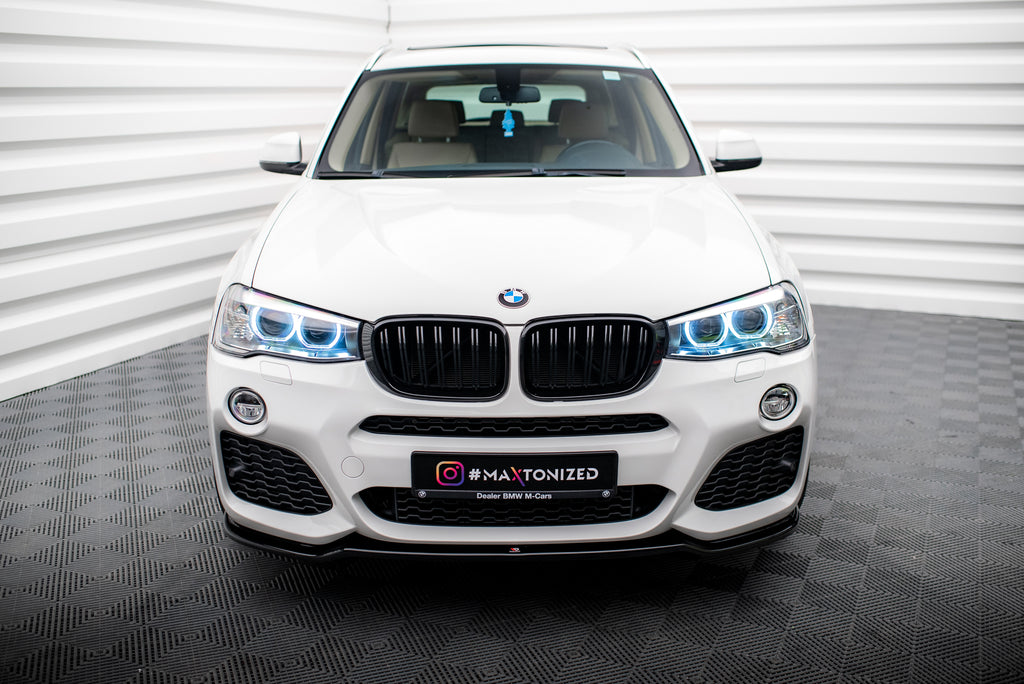 Set di Splitter BMW X3 F25 Facelift M-Pack — montato sulla vettura