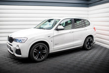 Load image into Gallery viewer, Set di Splitter BMW X3 F25 Facelift M-Pack — vista posteriore