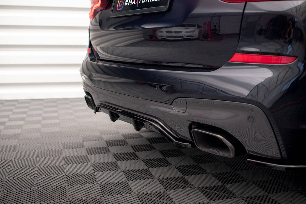 Set di Splitter BMW X3 M40i G01 M40d — vista frontale