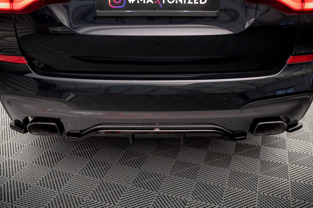 Set di Splitter BMW X3 M40i G01 M40d — dettaglio della superficie