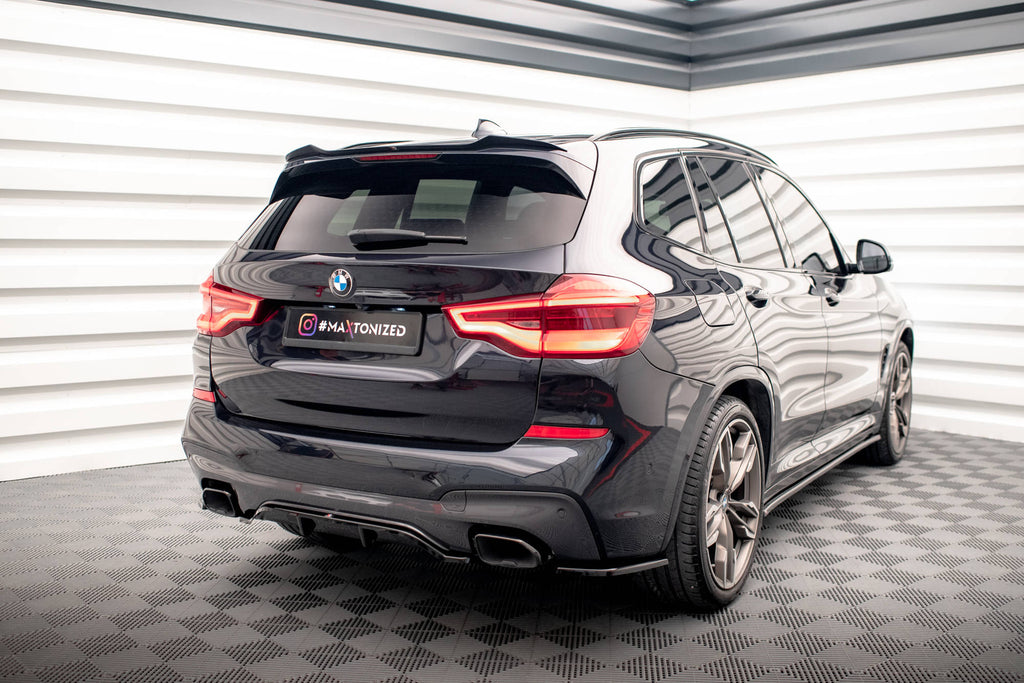 Set di Splitter BMW X3 M40i G01 M40d — vista dall'alto