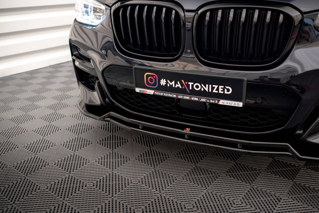 Set di Splitter BMW X3 M40i G01 M40d — dettaglio del profilo