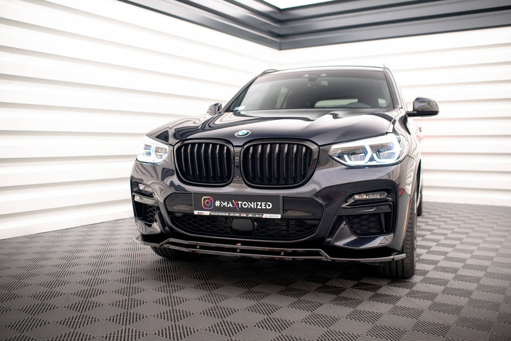 Set di Splitter BMW X3 M40i G01 M40d — montato sulla vettura