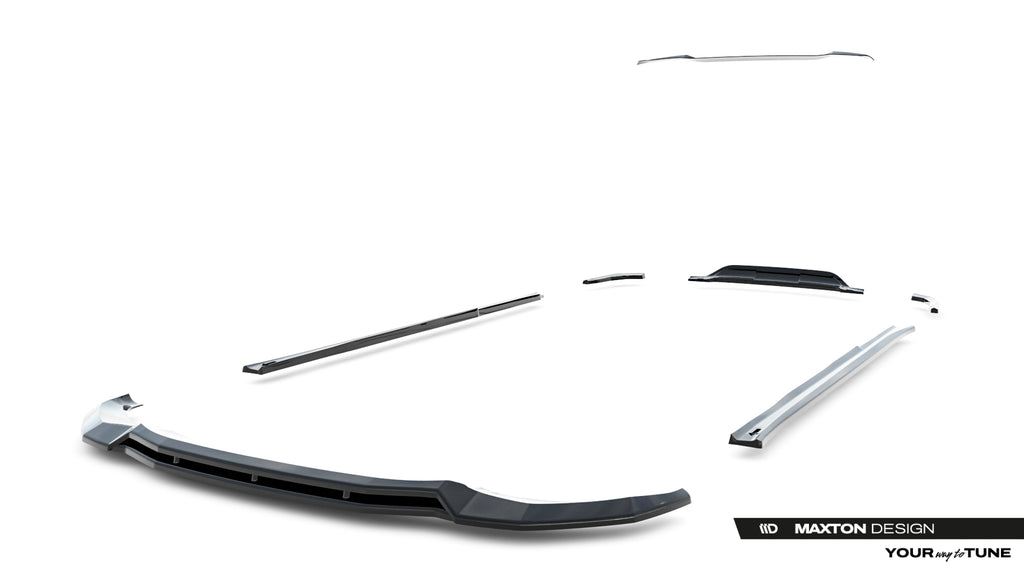 Set di Splitter BMW X3 M40i G01 M40d — particolare del bordo