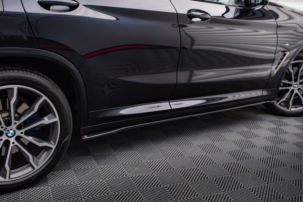 Set di Splitter BMW X4 G02 M-Pack — dettaglio del profilo